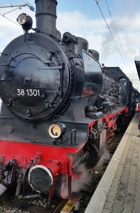 dampfeisenbahn Historische Dampflokomotive des Bahnparks am 24. Juli 2016 (c) DAZ