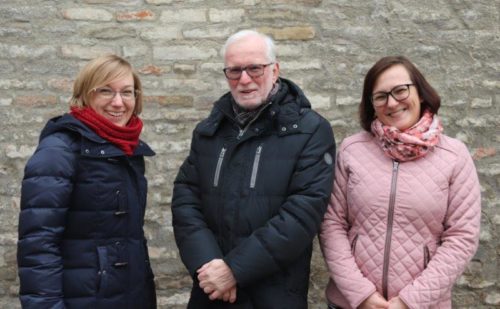 Monika Lechner, Gerwin Pootemans und Izabel Langowska (v.l.n.r., Bild: SkF-Geschäftsstelle)