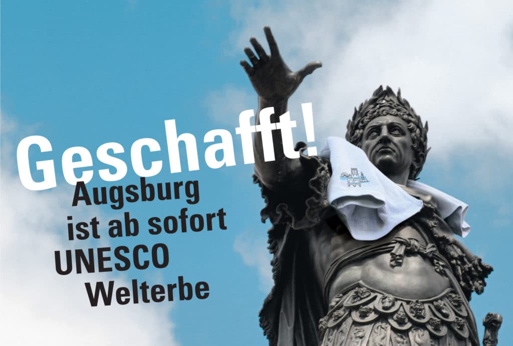 Postkarte der städtischen Marketingabteilung